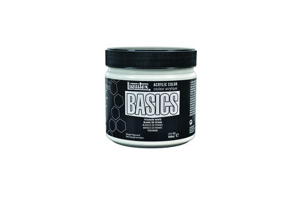 Basics 946Ml Titanium White 432