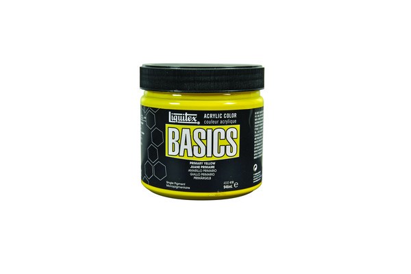 Basics 946Ml Primary Yellow 410