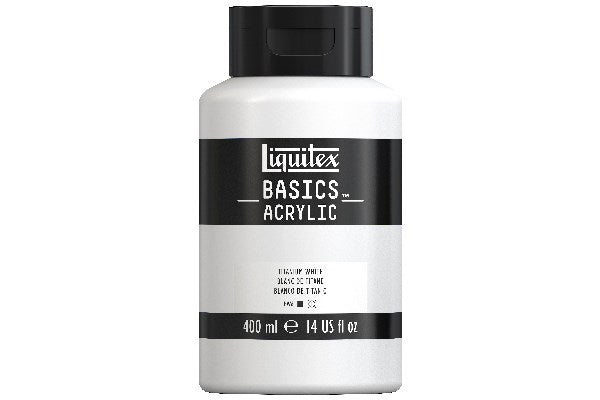 Basics 400Ml Titanium White 432