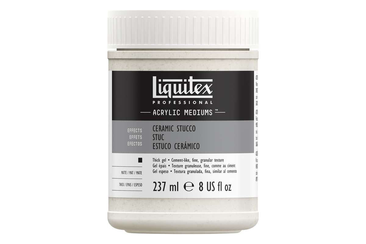 Acrylic medium ceramic stucco 237ml