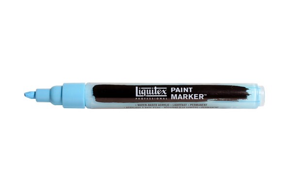 Paint Marker Fin Light Blue Permanent 770