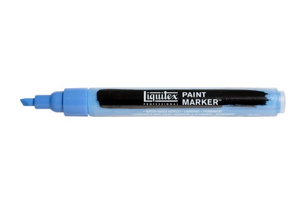 Paint Marker Fin Fluorescent Blue 984