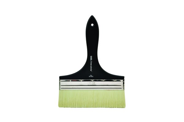 Free Style Brush Large Flat 8 Inch Short Handle