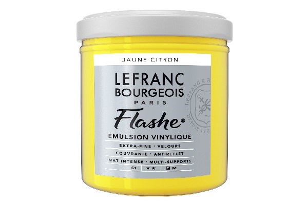 Flashe Acrylic 125ml Lemon Yellow 169