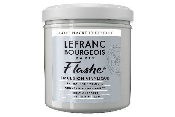 Flashe Acrylic 125ml Pearl White Iridescent 827