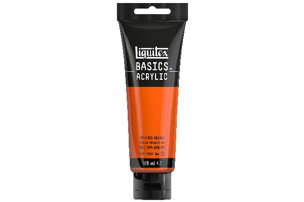 Basics 118ml Vivid Red Orange 620