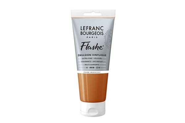 Flashe acrylic 80ml copper iridescent