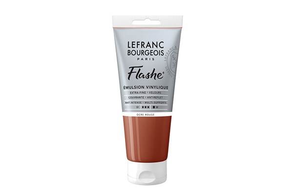 Flashe acrylic 80ml red ochre