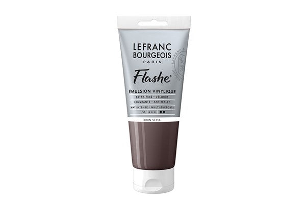 Flashe acrylic 80ml sepia brown