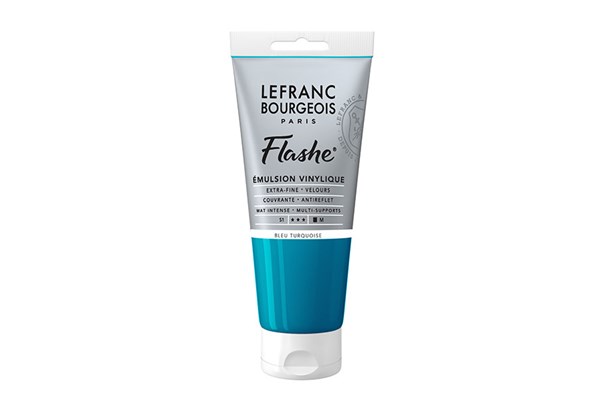 Flashe acrylic 80ml turquoise blue