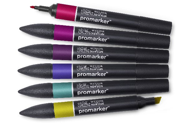 Promarker 6pcs rich tones