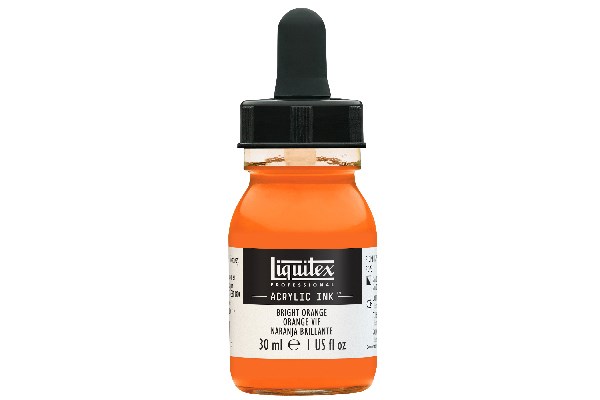 Proff. acrylic ink 30ml bright orange 720