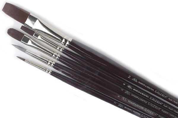 Galeria brush set long handle 5pcs ass.