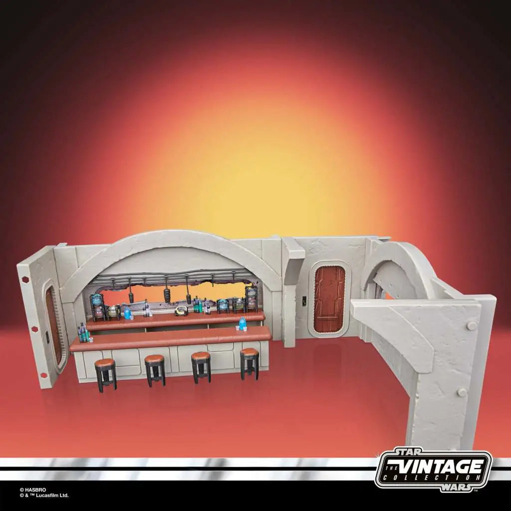 SW VINTAGE THE CANTINA SHOOTOUT DIORAMA