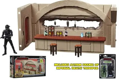 SW VINTAGE THE CANTINA SHOOTOUT DIORAMA