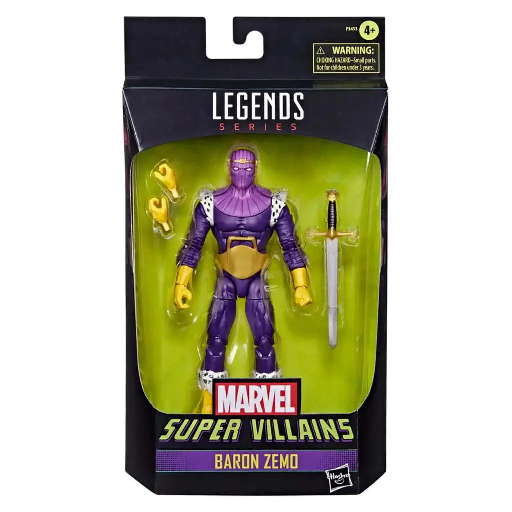 MARVEL LEGENDS VILLAINS BARON ZEMO AF