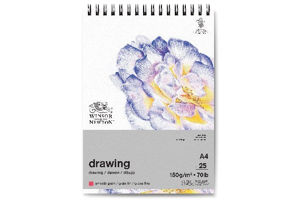 Drawing pad smooth A4 150g, 25 pages