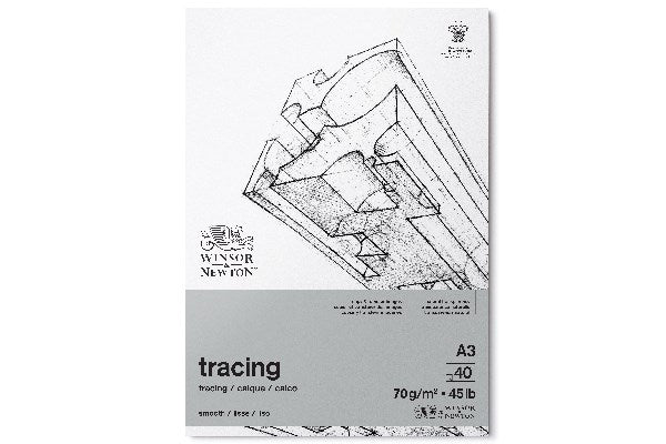 Tracing / transparent paper 70g A3 40 sider