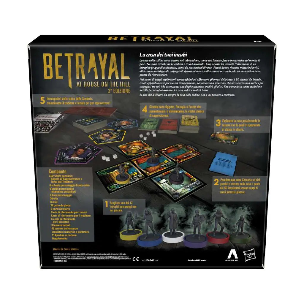 BETRAYAL AT HOUSE ON THE HILL ITALIANO