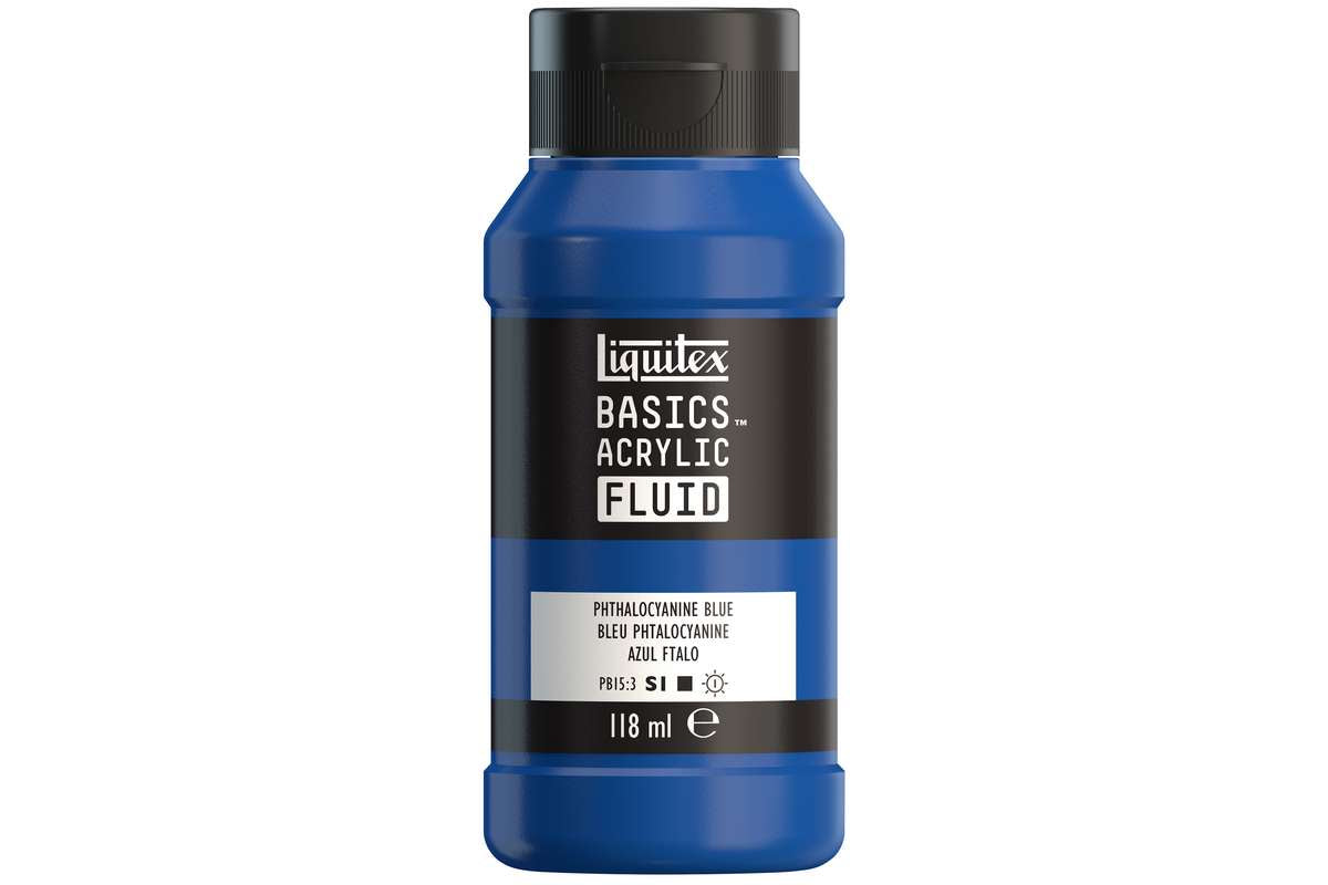 Basics fluid 118ml phthalocyanine blue row 316