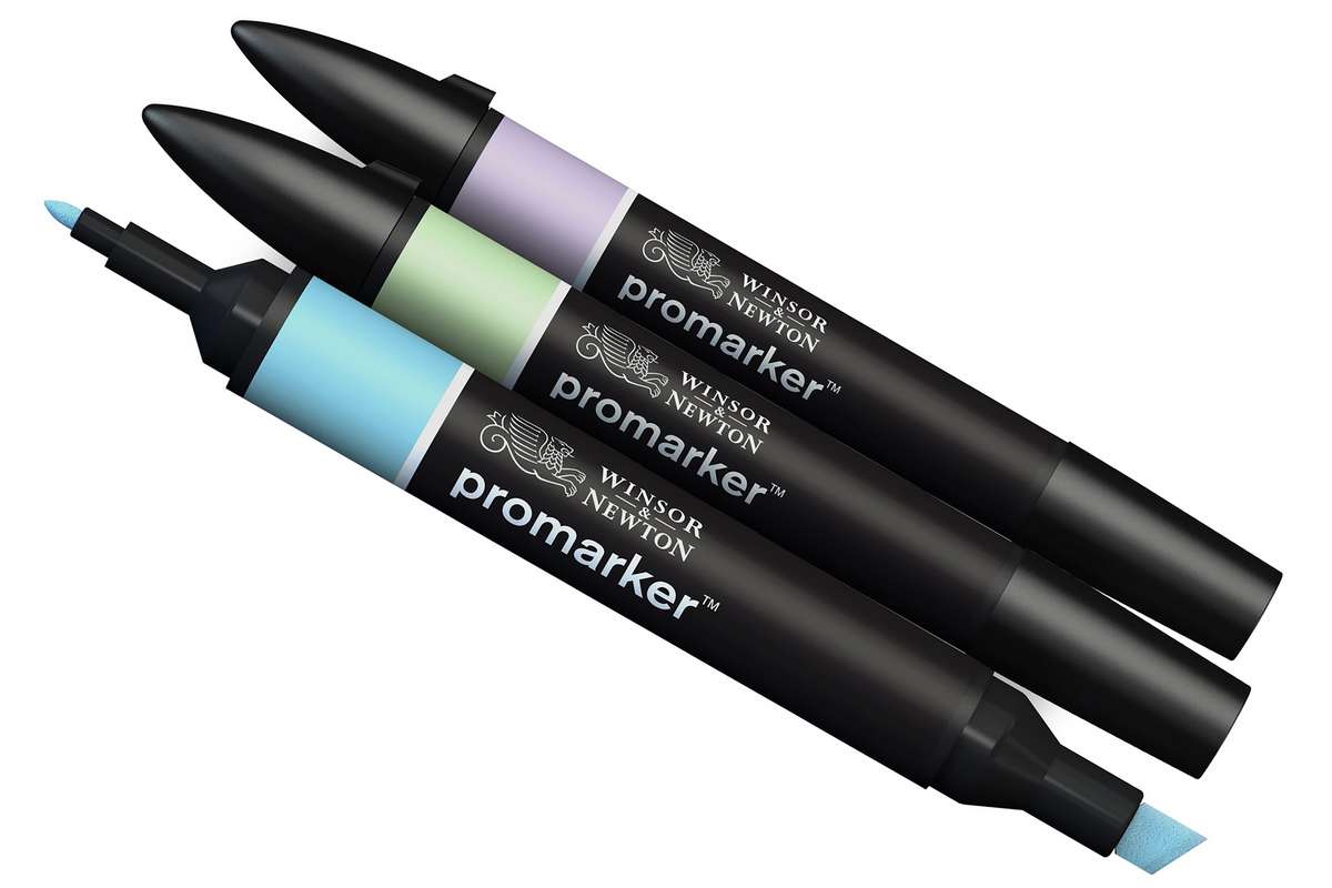 Promarker 3pcs pastel 1 tones set