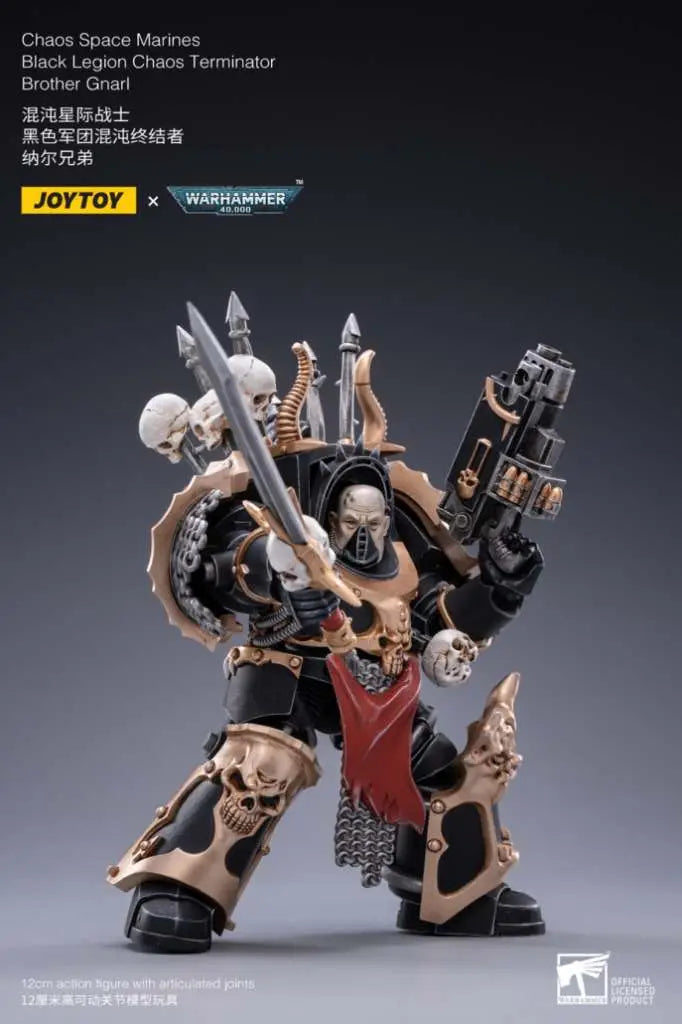 WH40K BLACK LEGION BROTHER GNARL AF 1/18