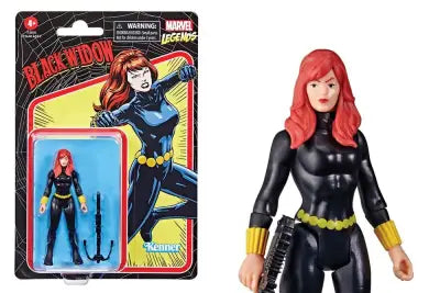 MARVEL LEGENDS RETRO BLACK WIDOW AF