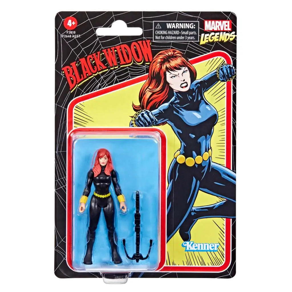 MARVEL LEGENDS RETRO BLACK WIDOW AF