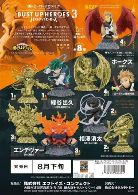 MY HERO ACADEMIA BUSTUP HEROES 3 DISP (8