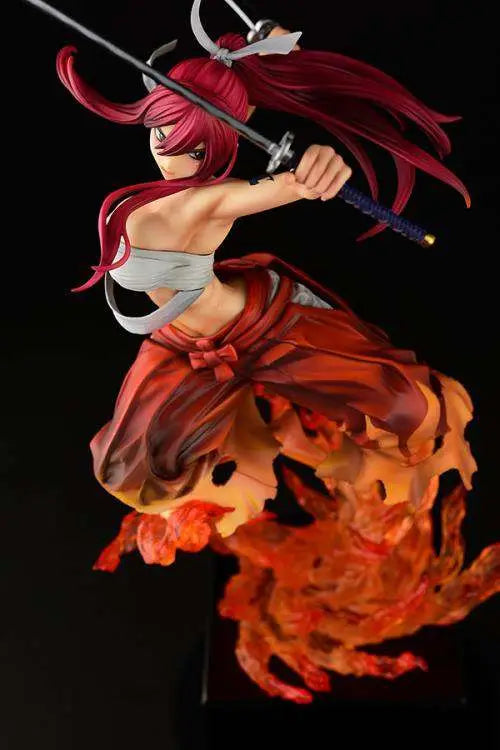 FAIRY TAIL ERZA SAMURAI KURENAI STATUE