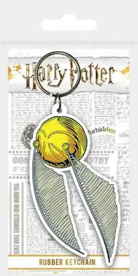 HP SNITCH RUBBER KEYCHAIN