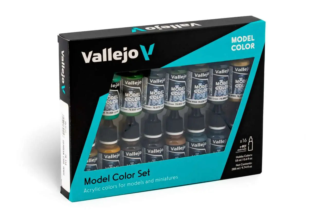 GERMAN CAMOUFLAGE (16) COLOR SET 70114