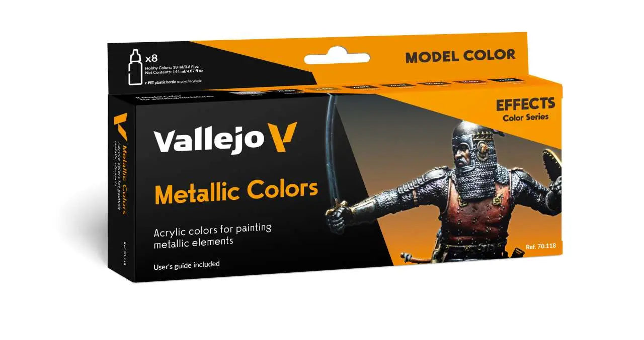 METALLIC COLORS COLOR SET (8) 70118
