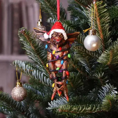 GREMLINS MOHAWK IN FAIRY LIGHTS ORNAMENT