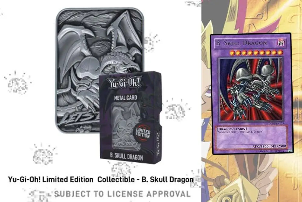YU-GI-OH! LTD ED METAL B.SKULL DRAGON