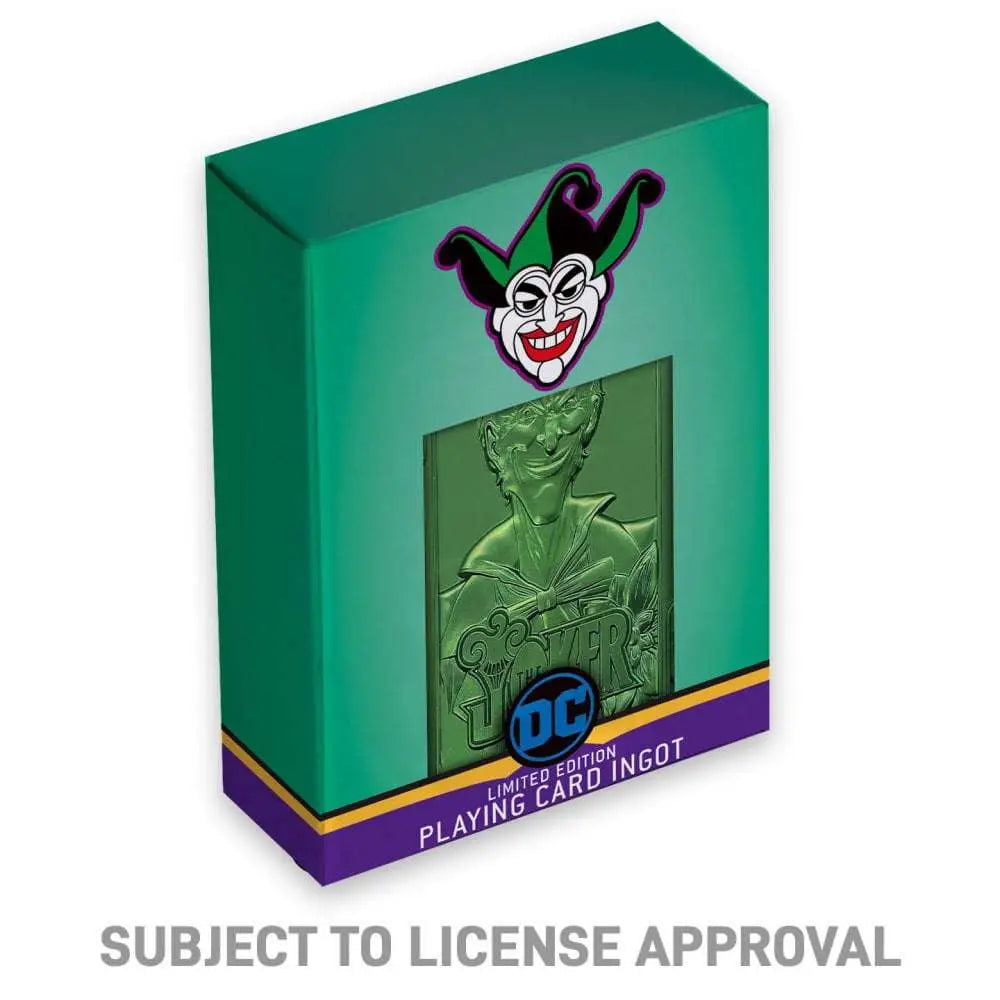 THE JOKER PLAYING CARD  LTD ED INGOT