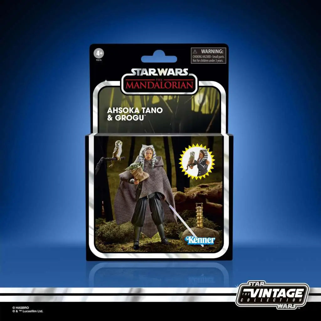 SW VINTAGE AHSOKA TANO & GROGU LTD ED AF