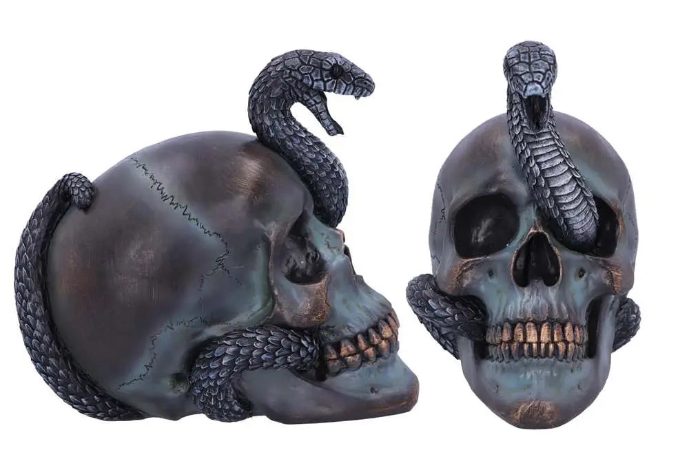 SERPENTINE FATE GOTHIC SNAKE SKULL