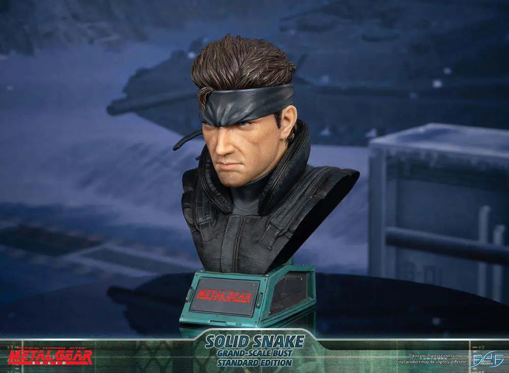 MGS SOLID SNAKE SCALED BUST