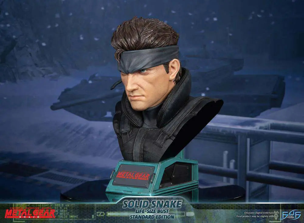 MGS SOLID SNAKE LIFE SIZE BUST
