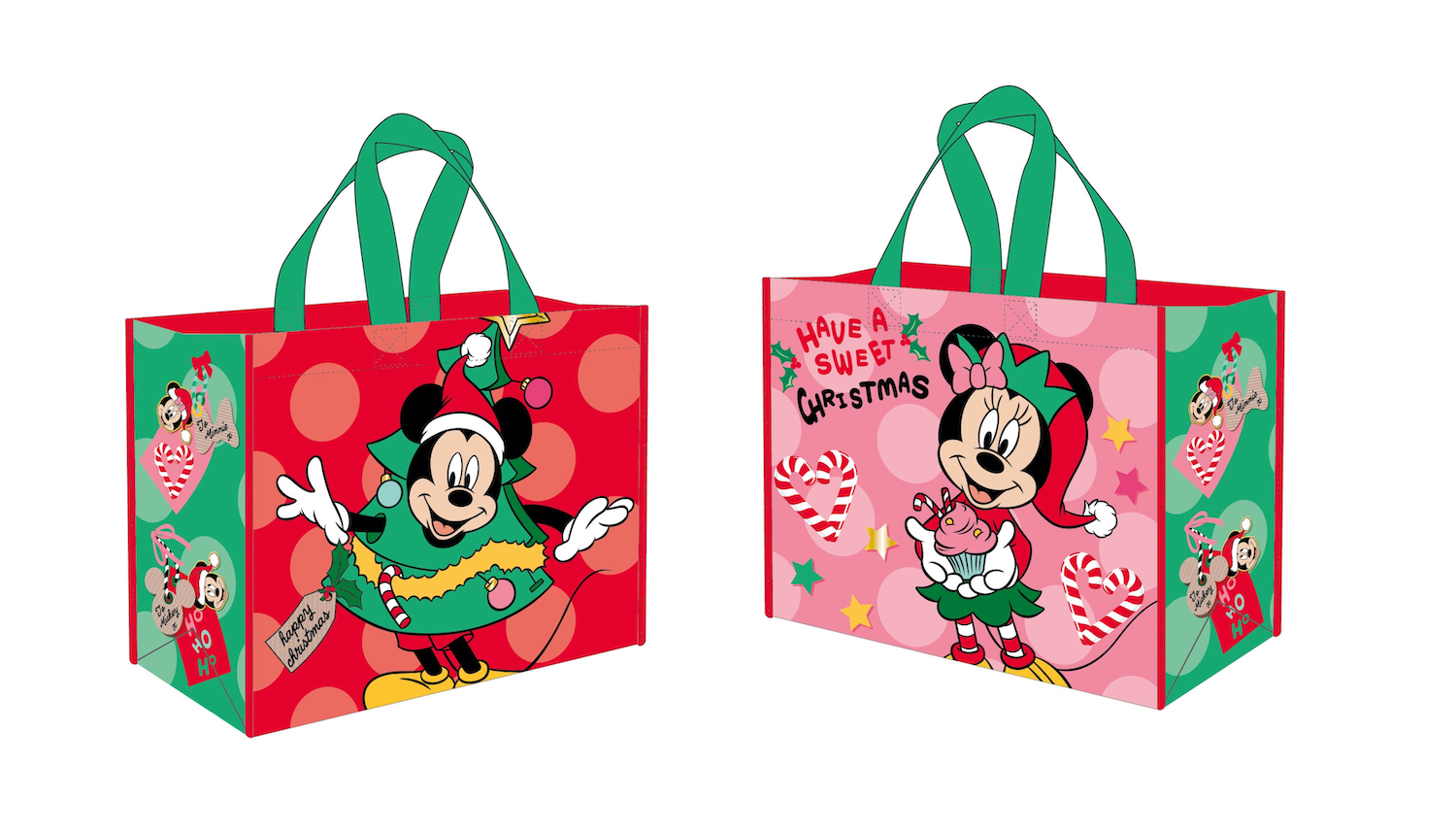 MINNIE & MICKEY - Xmas - Shopping Bag