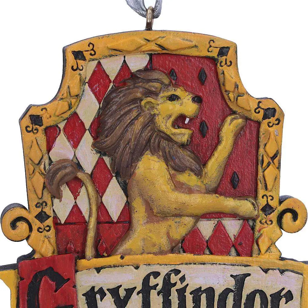 HARRY POTTER GRYFFINDOR CREST HANGING ORNAMENT