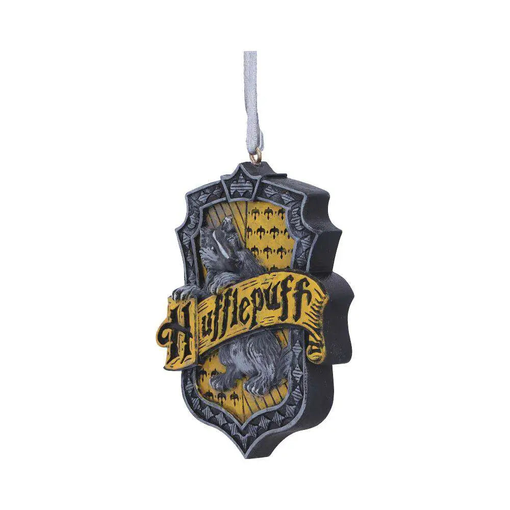 HARRY POTTER HUFFLEPUFF CREST HANGING ORNAMENT