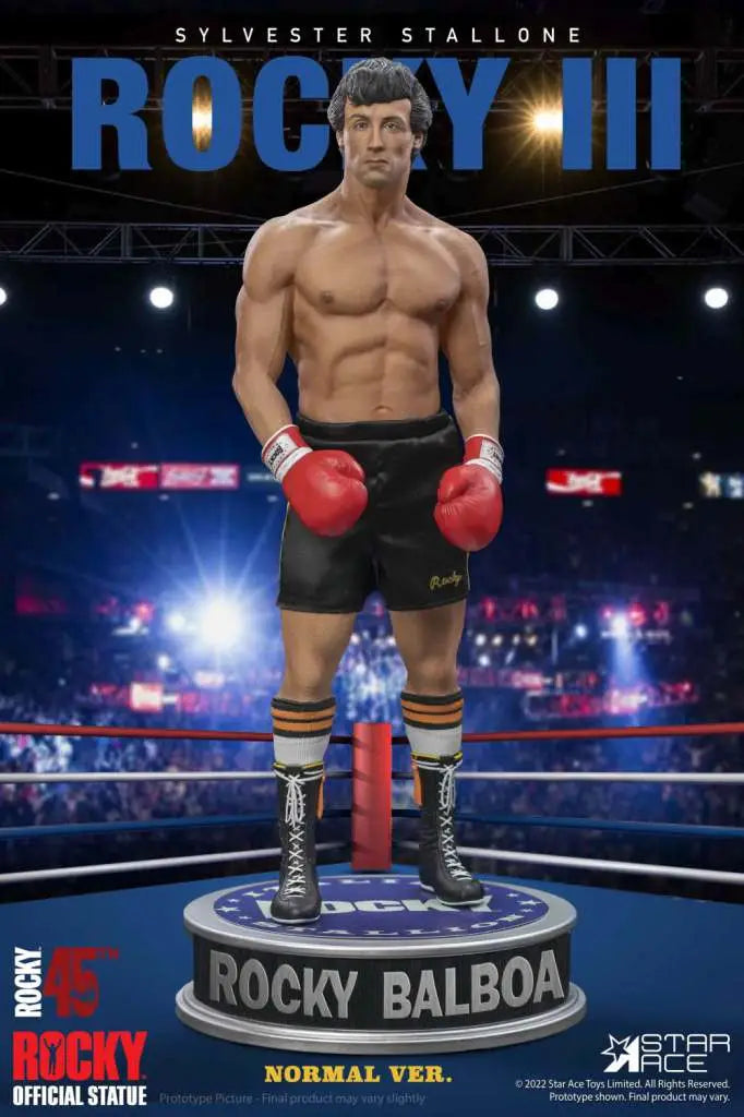 ROCKY III REGULAR RESIN STATUE
