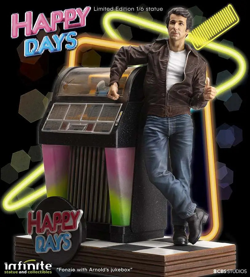 FONZIE HAPPY DAYS O&R 1/6  RESIN STATUE