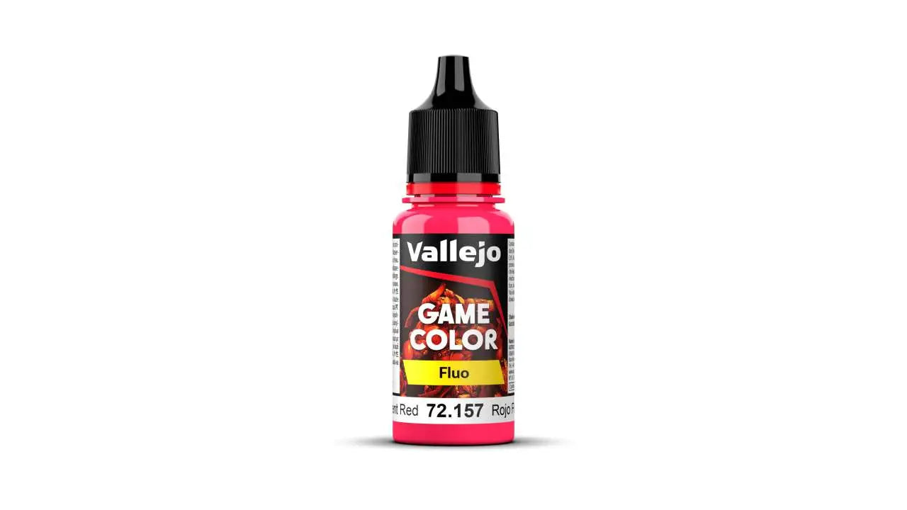 GAME COLOR 72157 FLUORESCENT RED