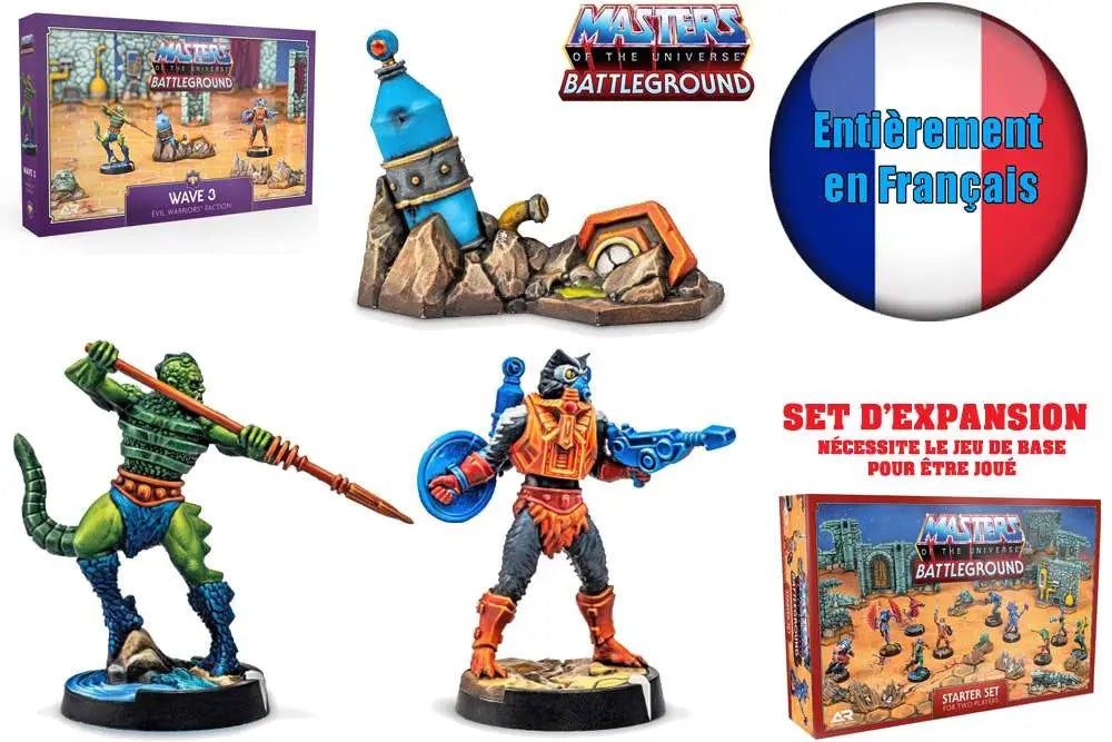 Motu:Battleground - Wave 3 - Evil Warriors Faction FRA