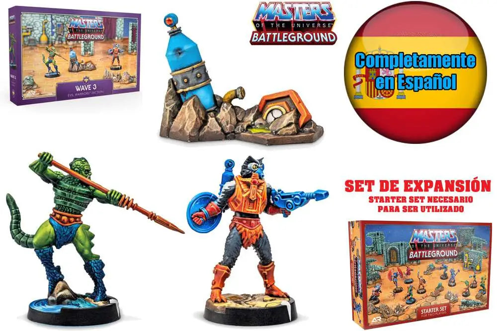 Motu:Battleground - Wave 3 - Evil Warriors Faction SPA