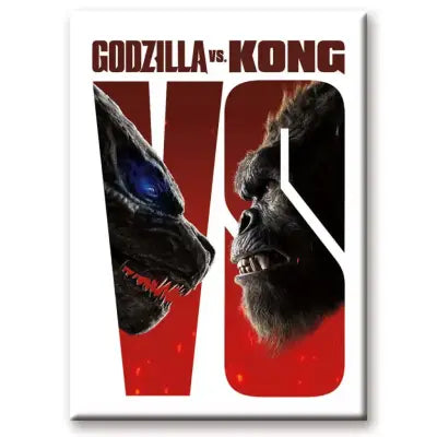 GODZILLA VS KONG VS FLAT MAGNET