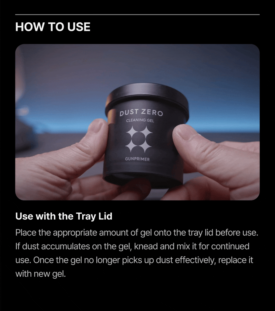 Gunprimer Dust Zero Cleaning Gel